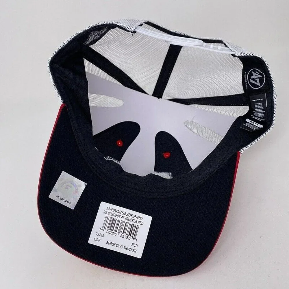 Rome Braves Atlanta Burgess Trucker Hat Snapback MILB Minor Lg‎ Baseball MLB